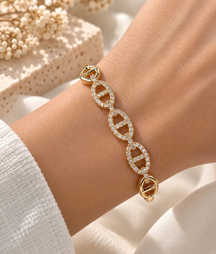 Brazalete Gucci circones 