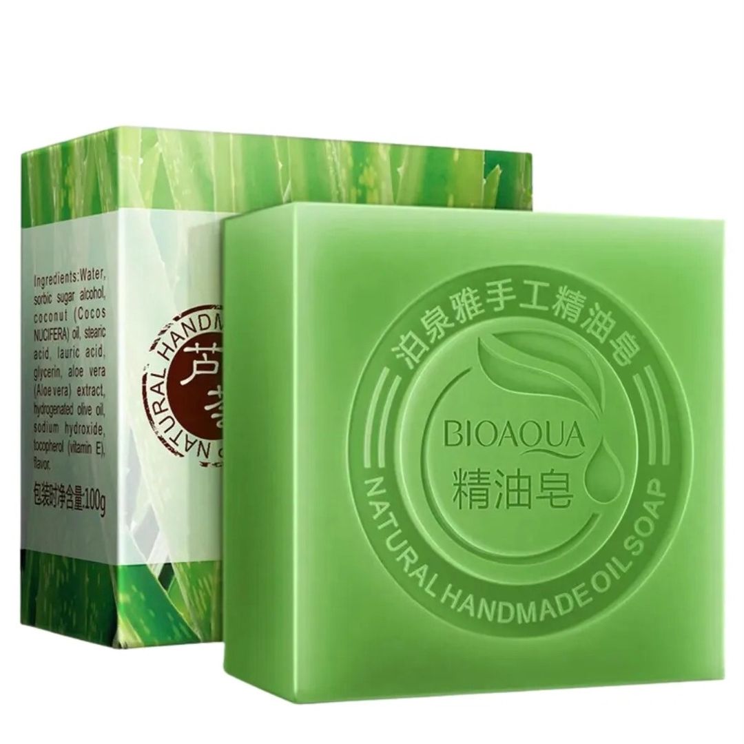 JABON EN BARRA ALOE VERA 100G