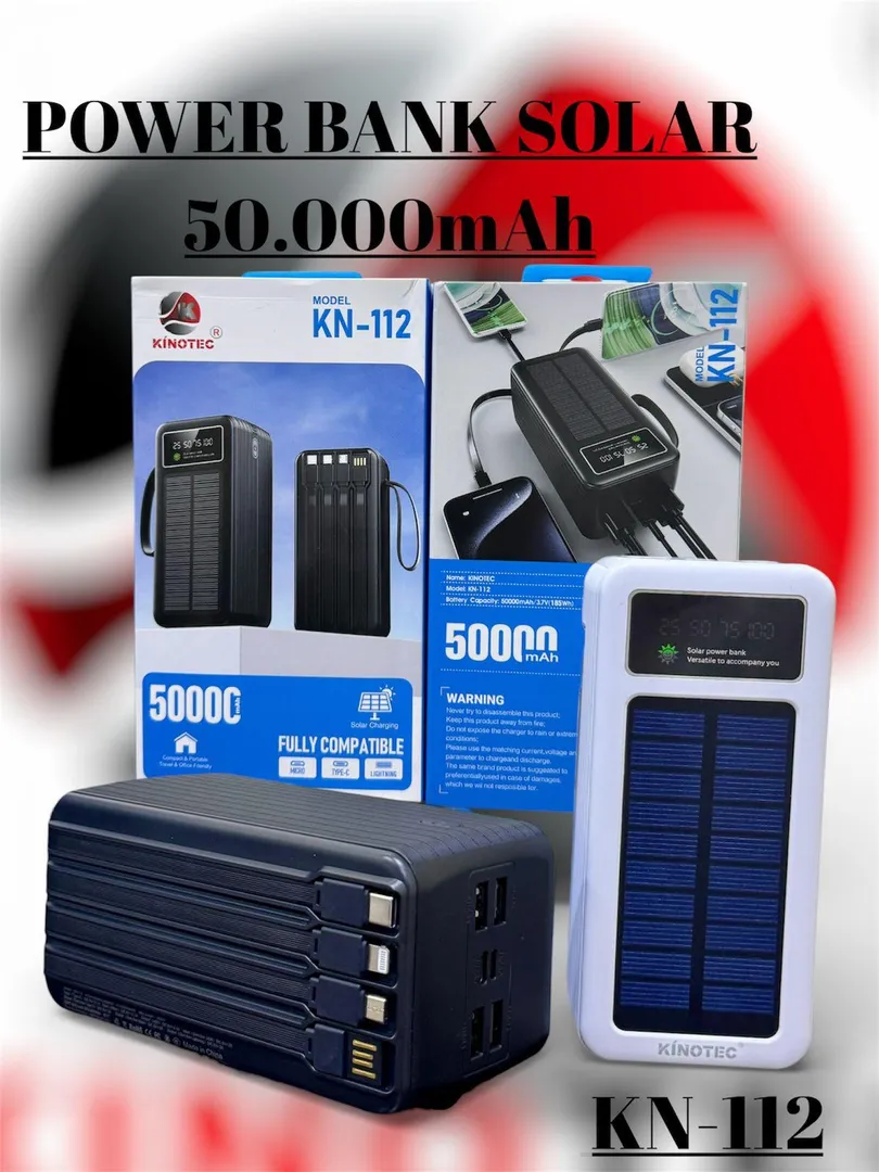 POWER BANK SOLAR 50.000 MA