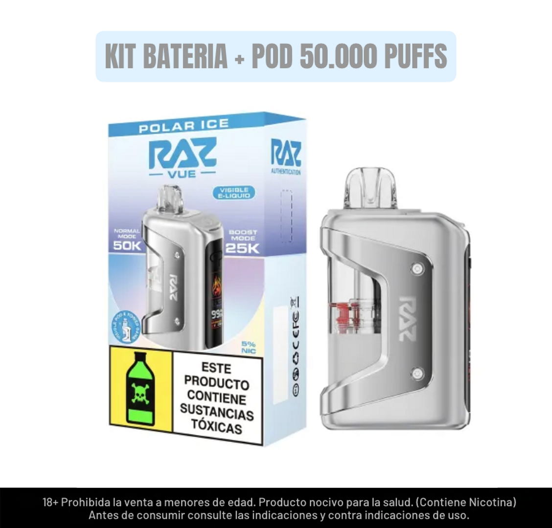 Raz Kit Polar Ice 50.000 Puffs