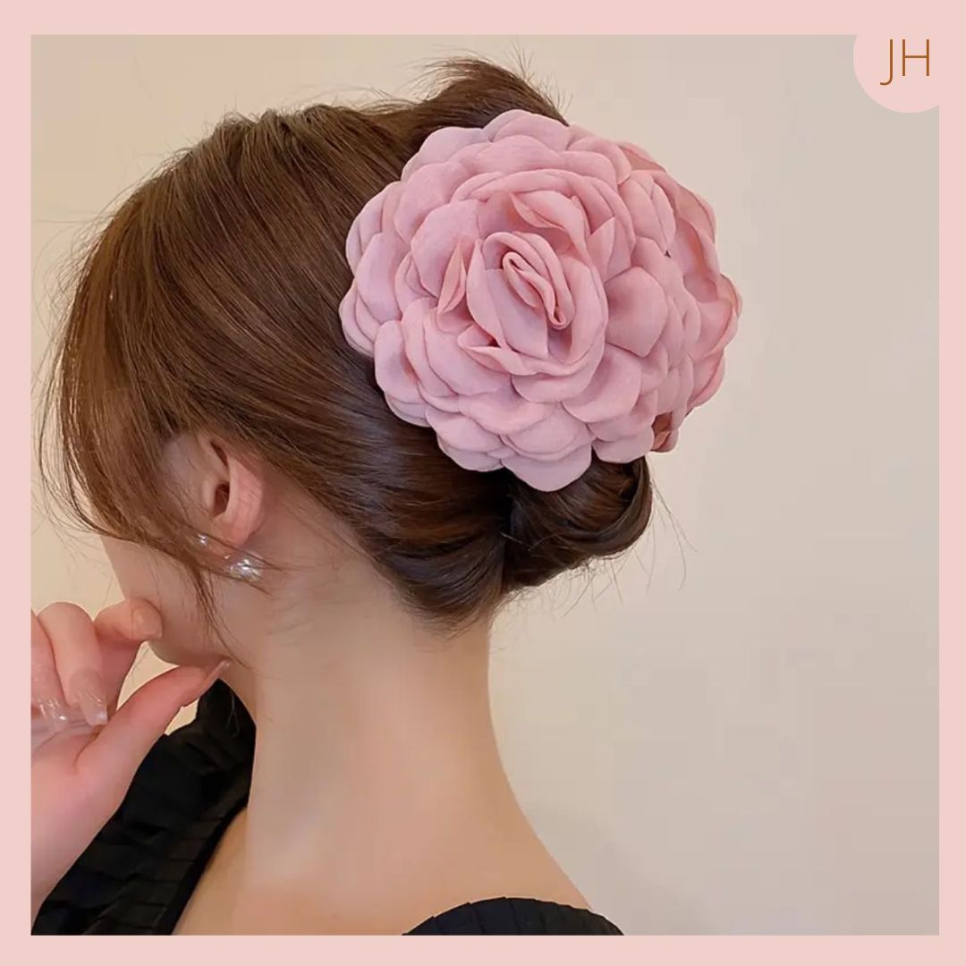 Caimán para cabello Flor Maxi 