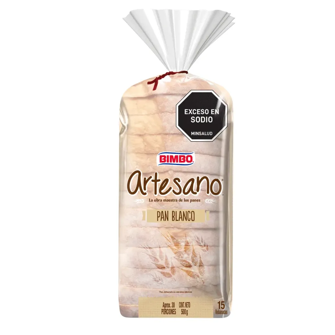 PAN TAJADO ARTESANO*500G BIMBO