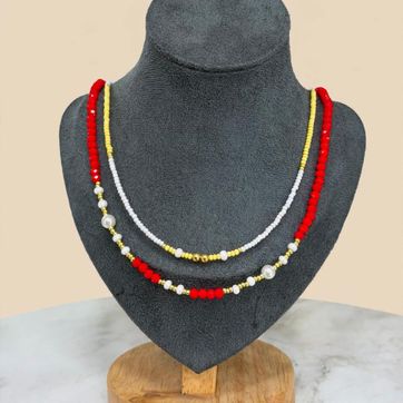 Imagen del producto Collar Tejido Mostacilla 