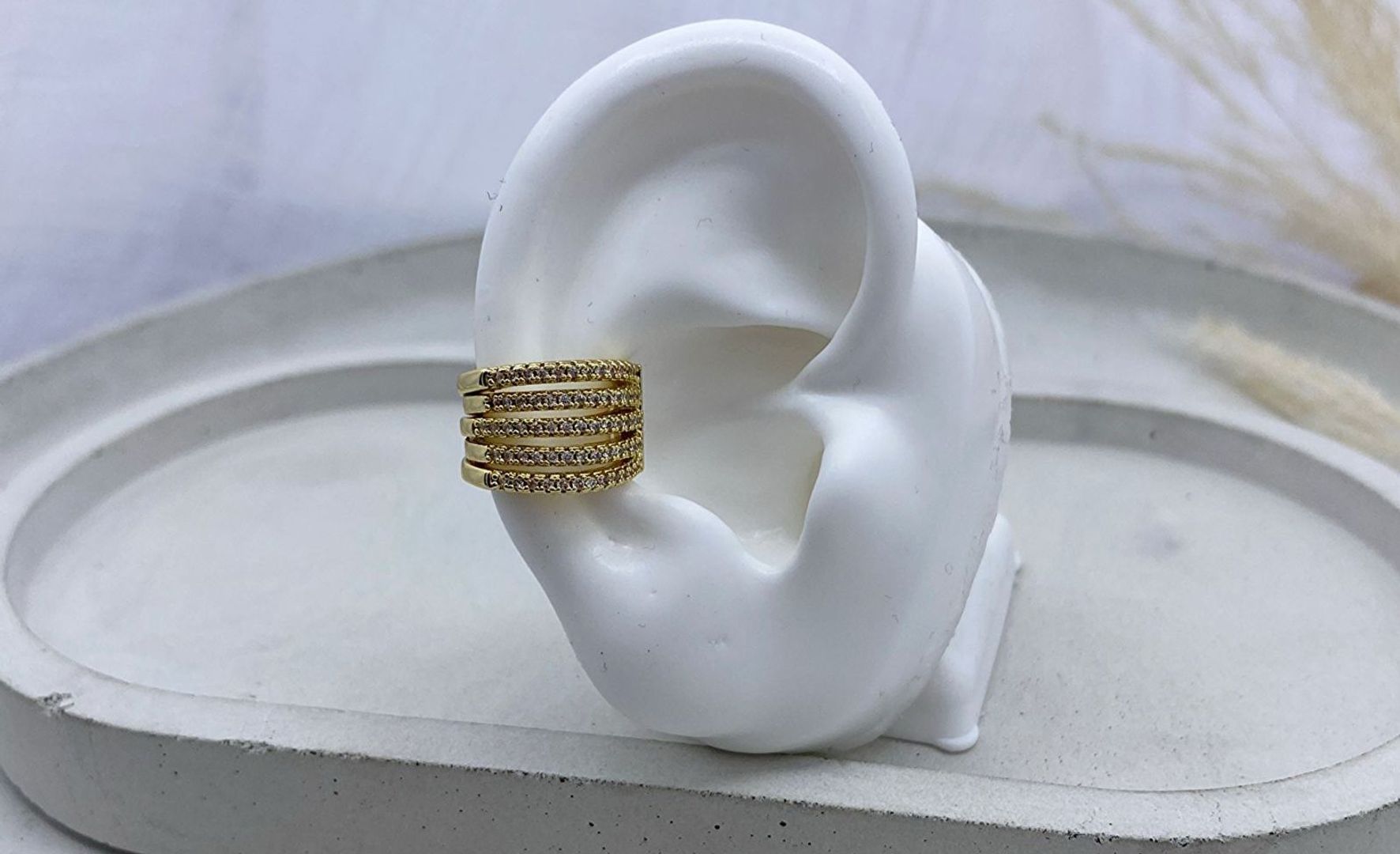 Earcuff dorado, covergold 