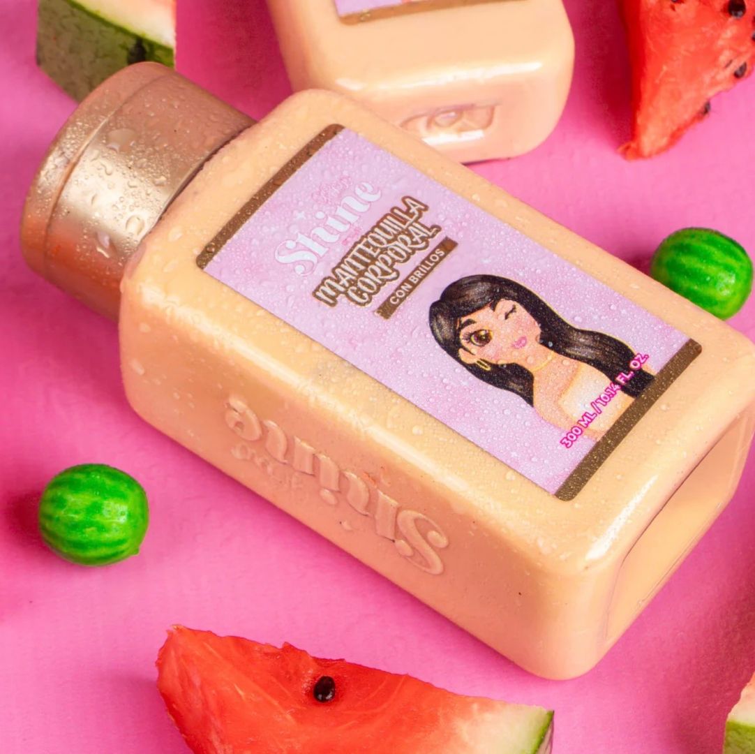 Mantequilla corporal con destellos 300ml