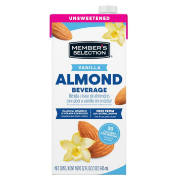 Imagen del producto LECHE DE ALMENDRAS MEMBER SELECTION