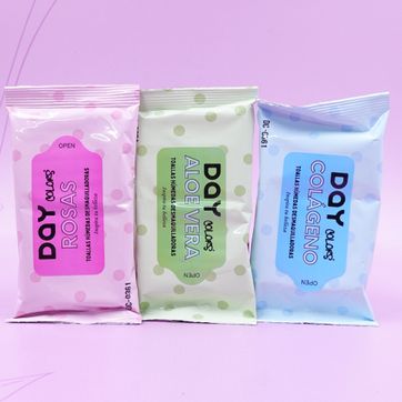 Imagen del producto TOALLITAS HUMEDAS DAY COLORS 