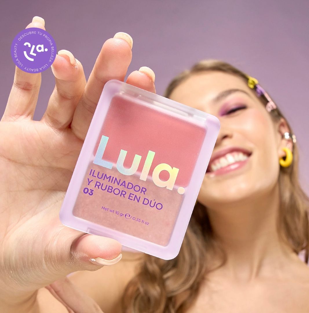 Iluminador y rubor en dúo 