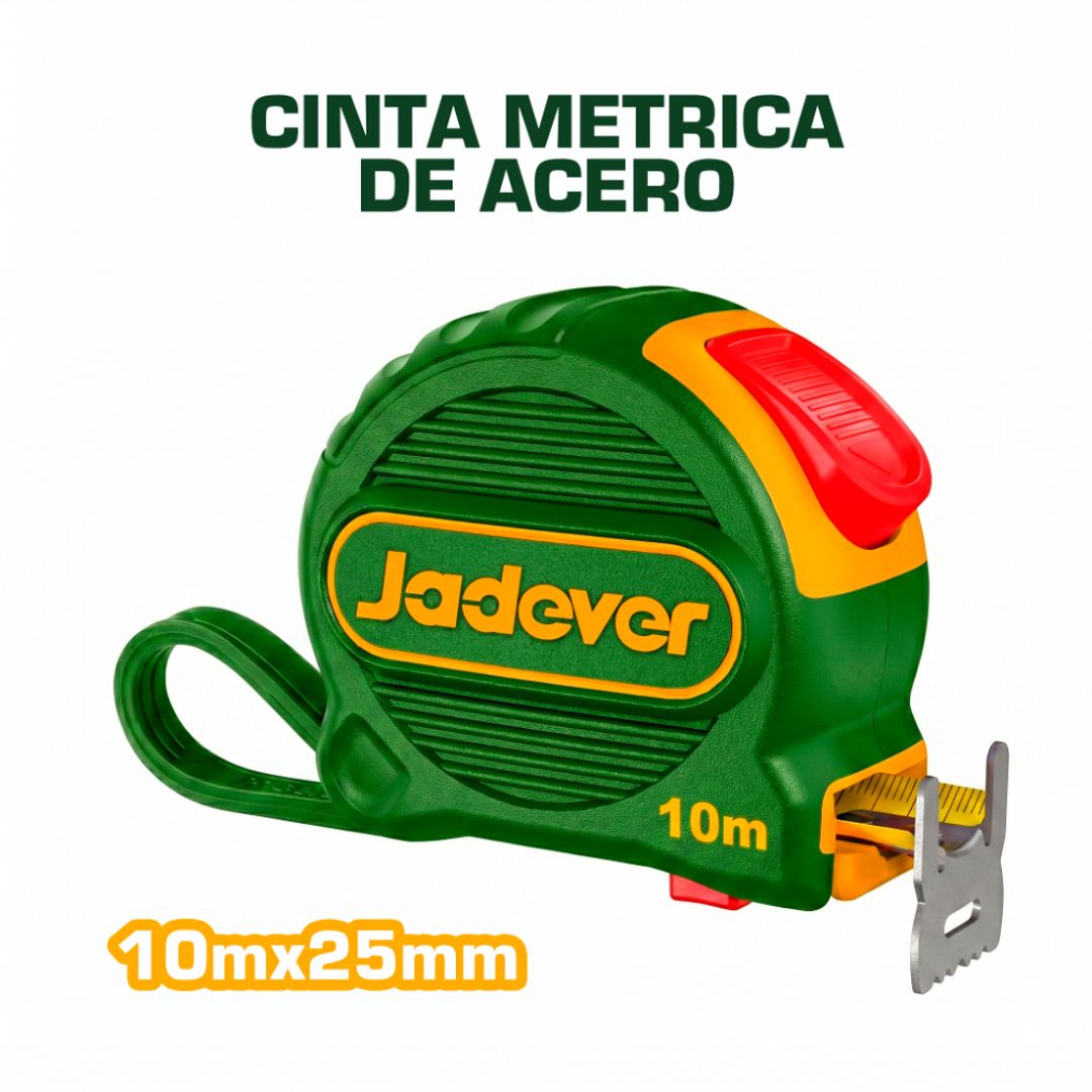CINTA METRICA DE ACERO 10MX25MM 