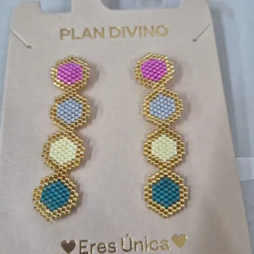Arete Circulo*4 Mini Miyuki - imagen 1