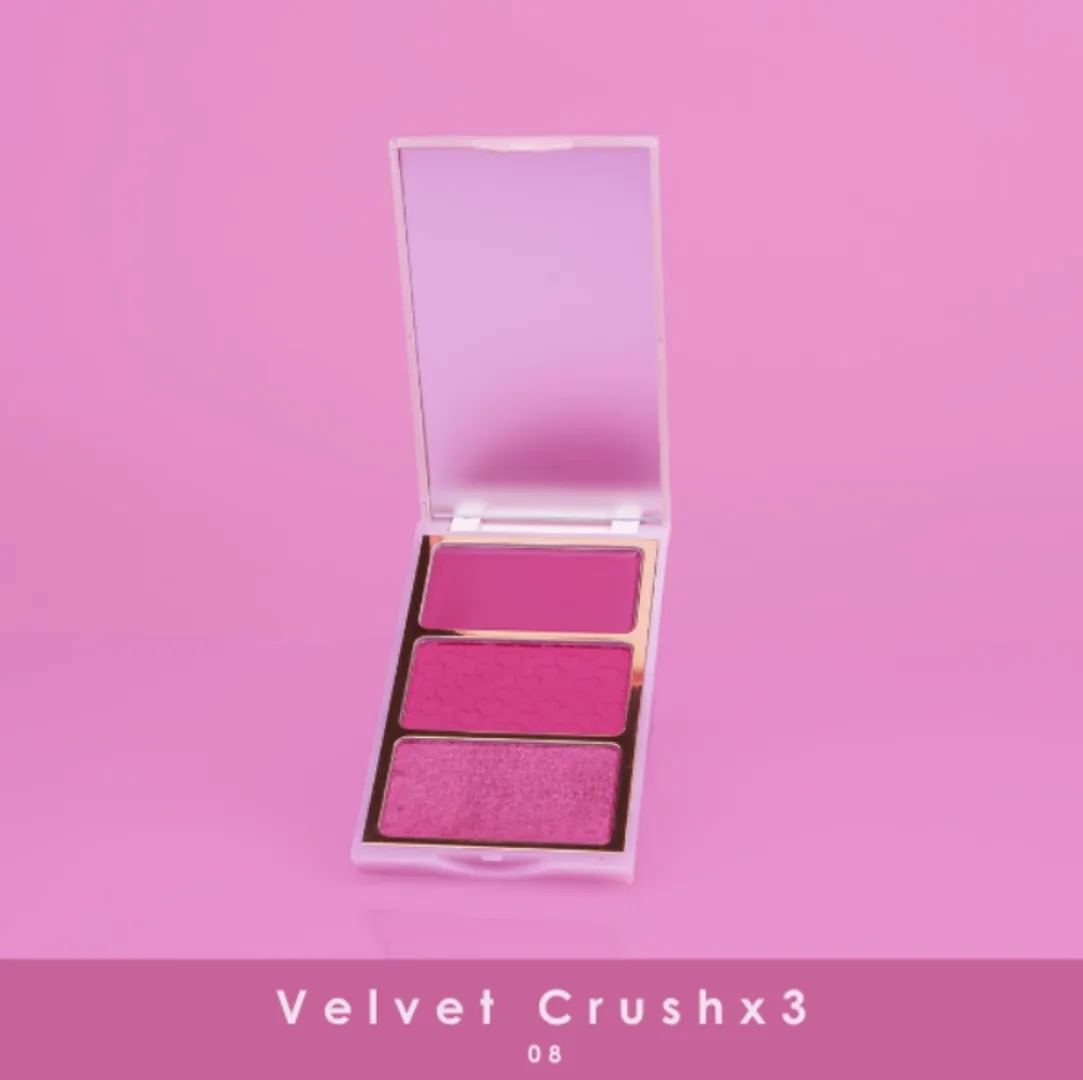 Velvet rubor x 3 