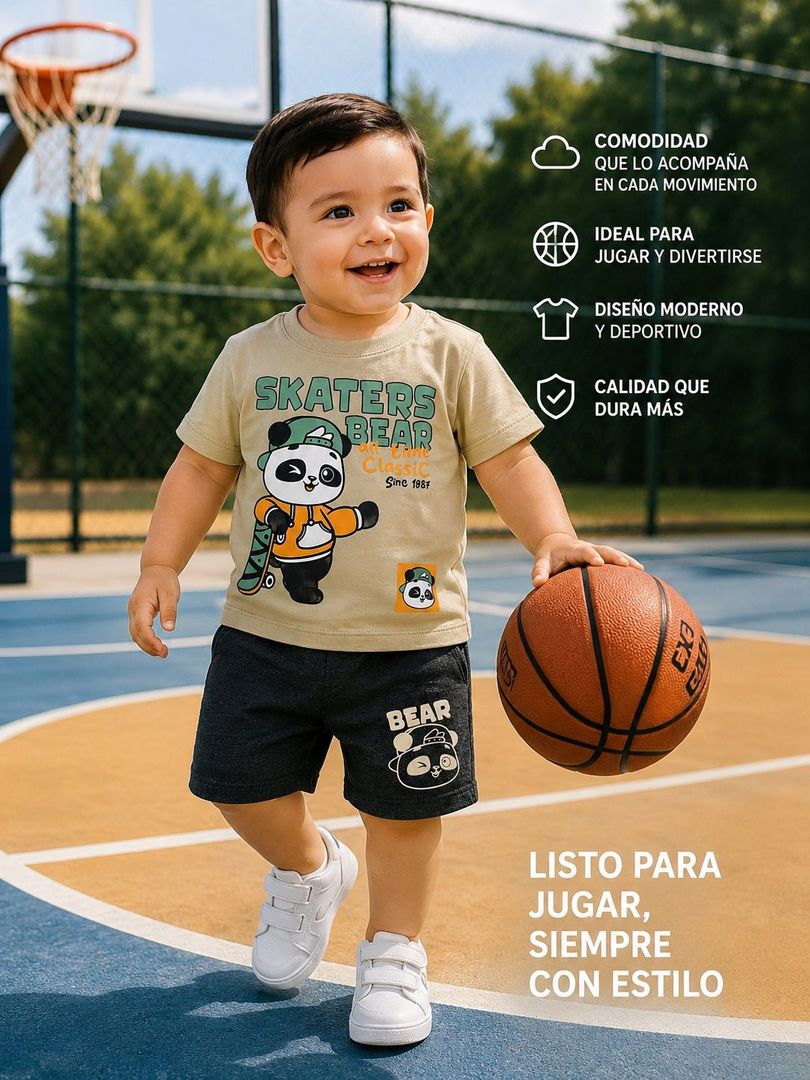 CONJUNTO DEPORTIVO CORTO BEBITO