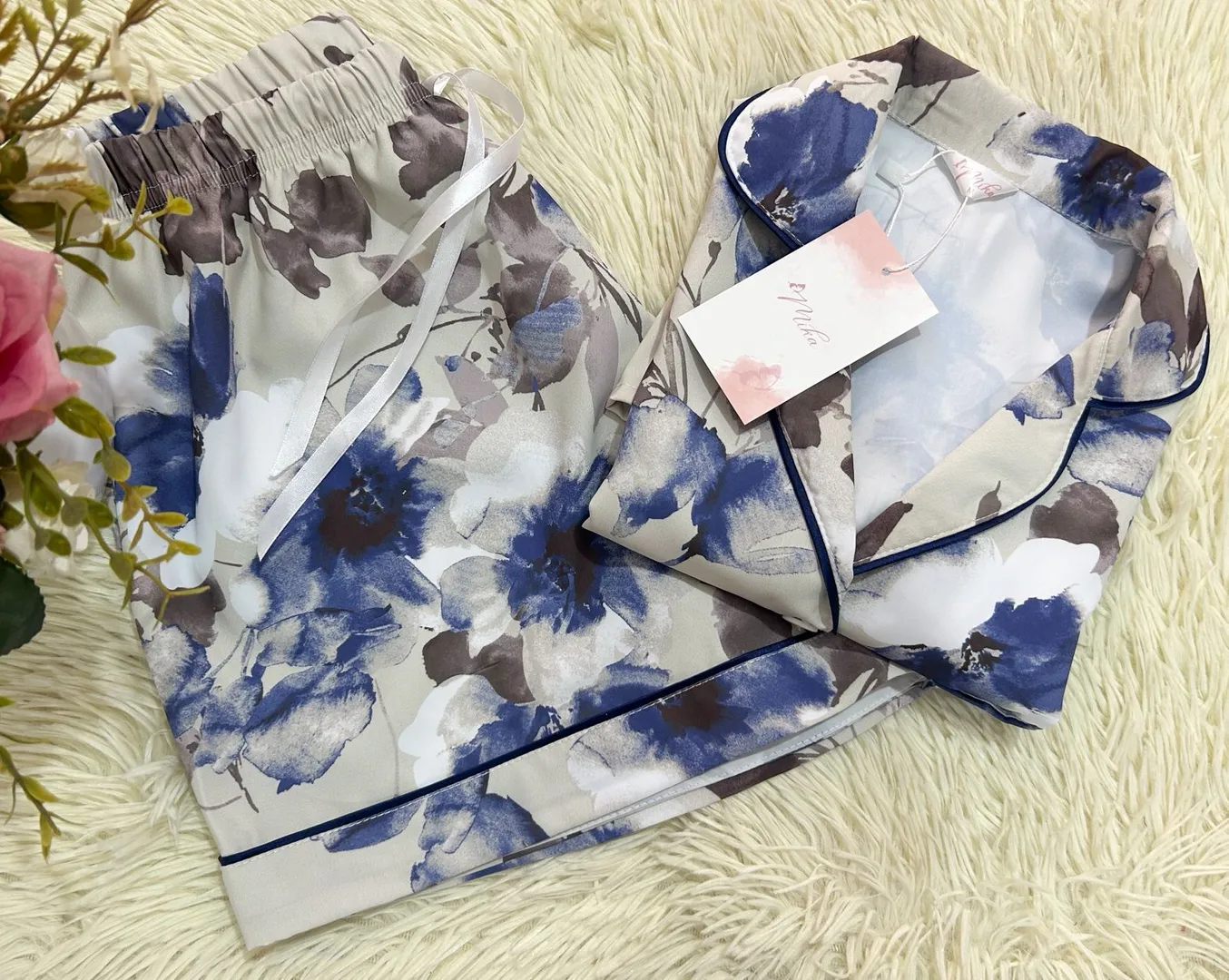 Set "Blue Magnolia" / Seda