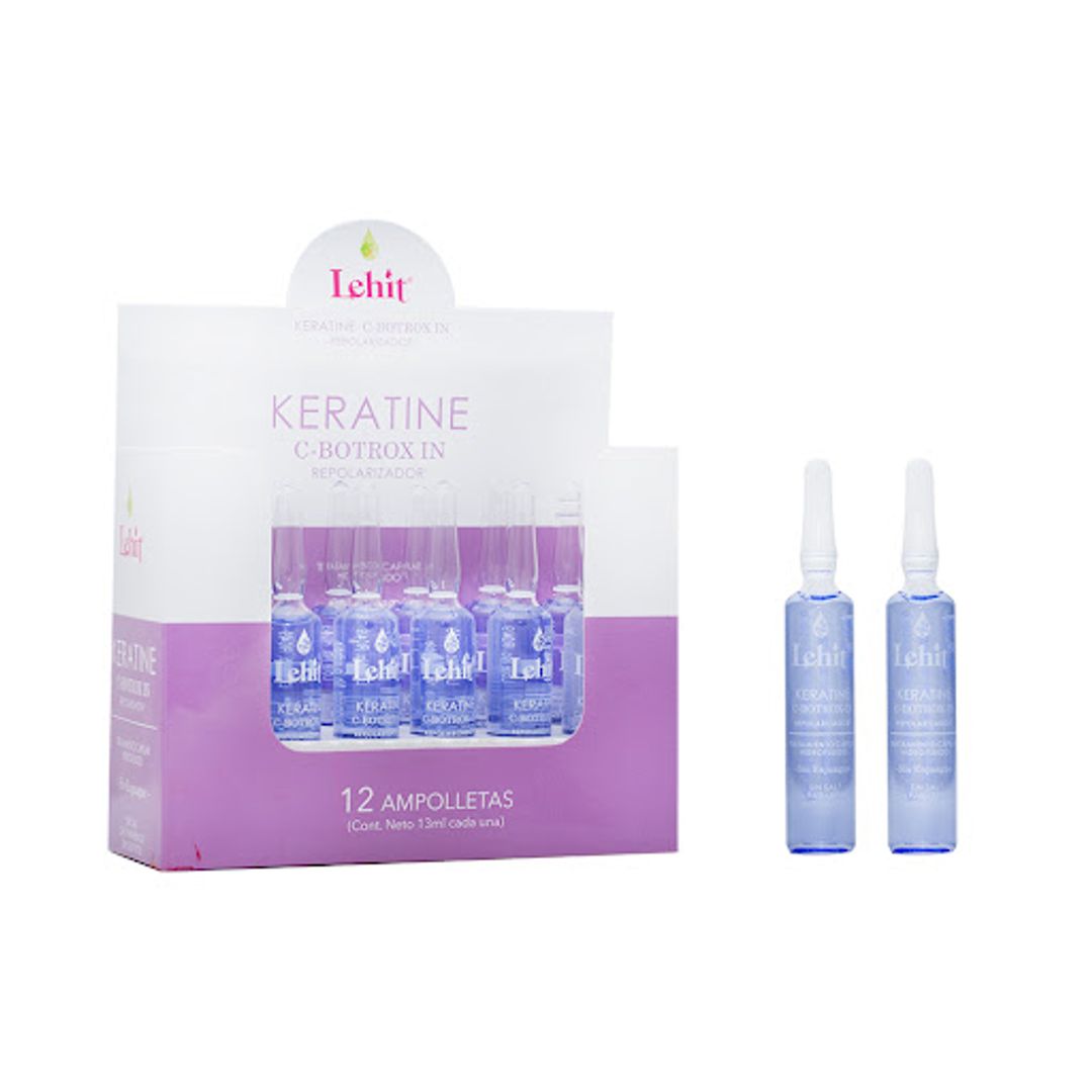 Ampolleta Lehit Hidrofluido Keratine C-botrox -In Repolarizador X 13 Ml