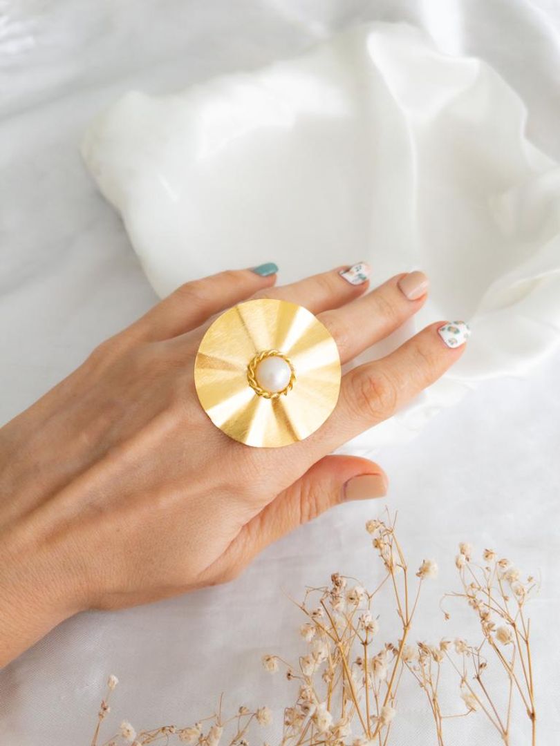 ANILLO CON PERLA DIVA - ITIEL