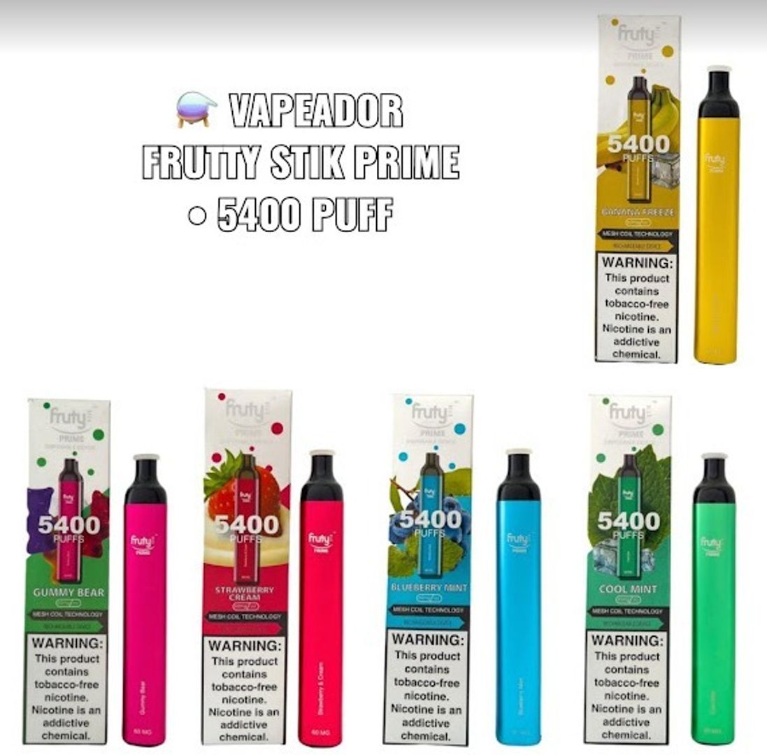 VAPEADOR FRUTTY STIK PRIME