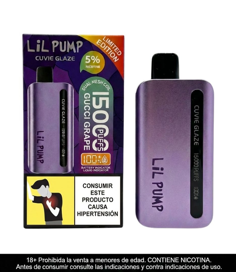 Lil Pump Gucci Grape 15.000 Puffs