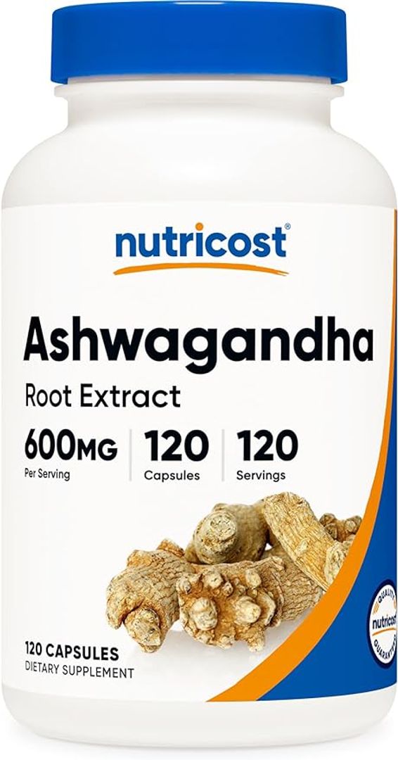 Ashwagandha 600 mg 120 Cap Nutricost