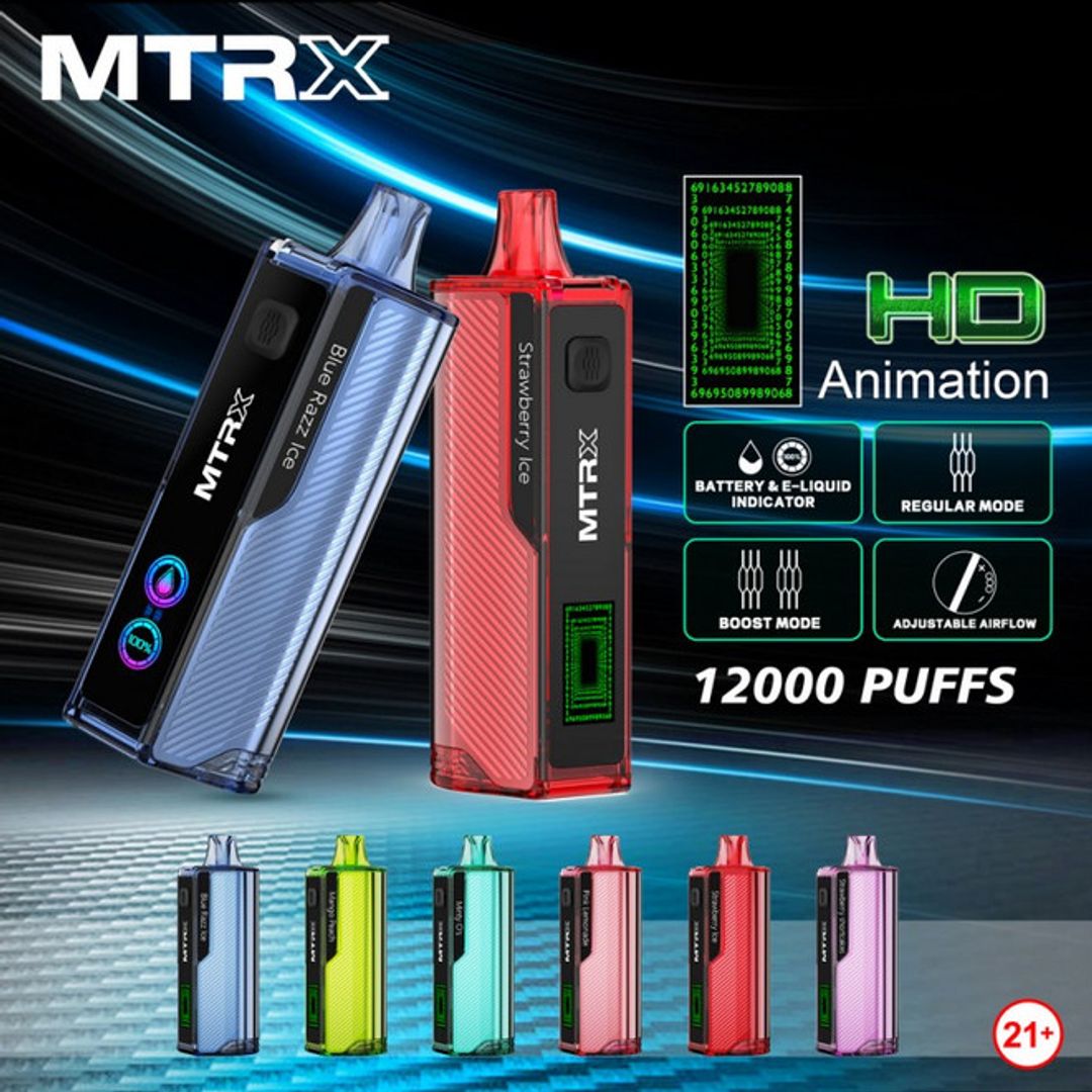 VAPEADOR MTRX 12,000 PUFFS