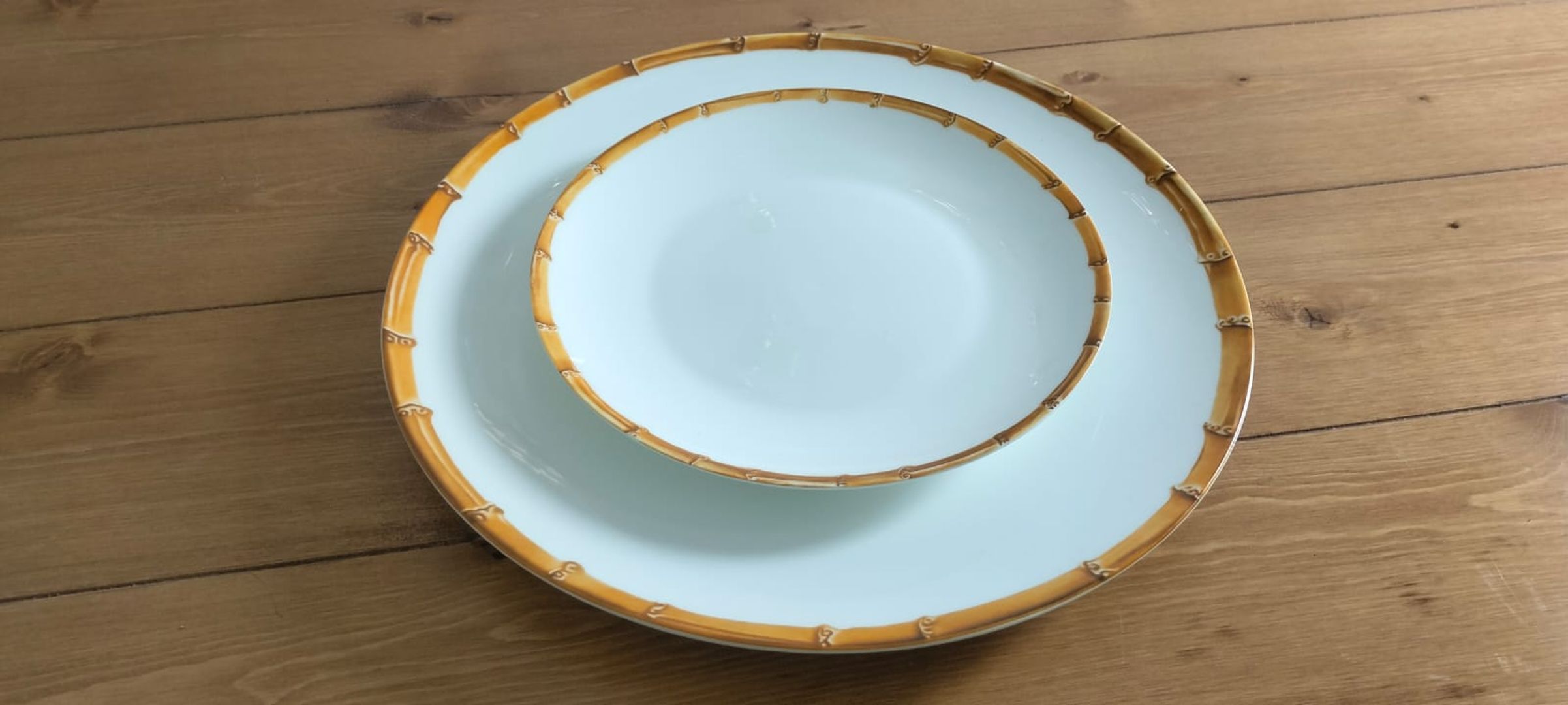 VAJILLA ORILLO BAMBOO