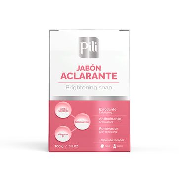 Imagen del producto JABON ACLARANTE PILI 