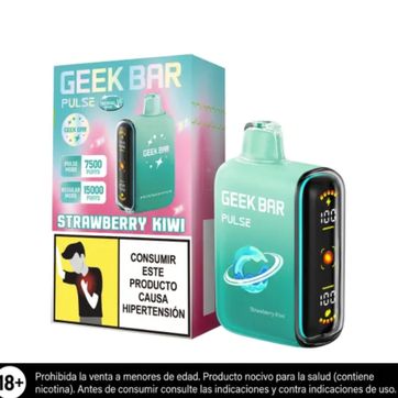 Imagen del producto Geek Bar Pulse Strawberry Kiwi 15.000 Puffs