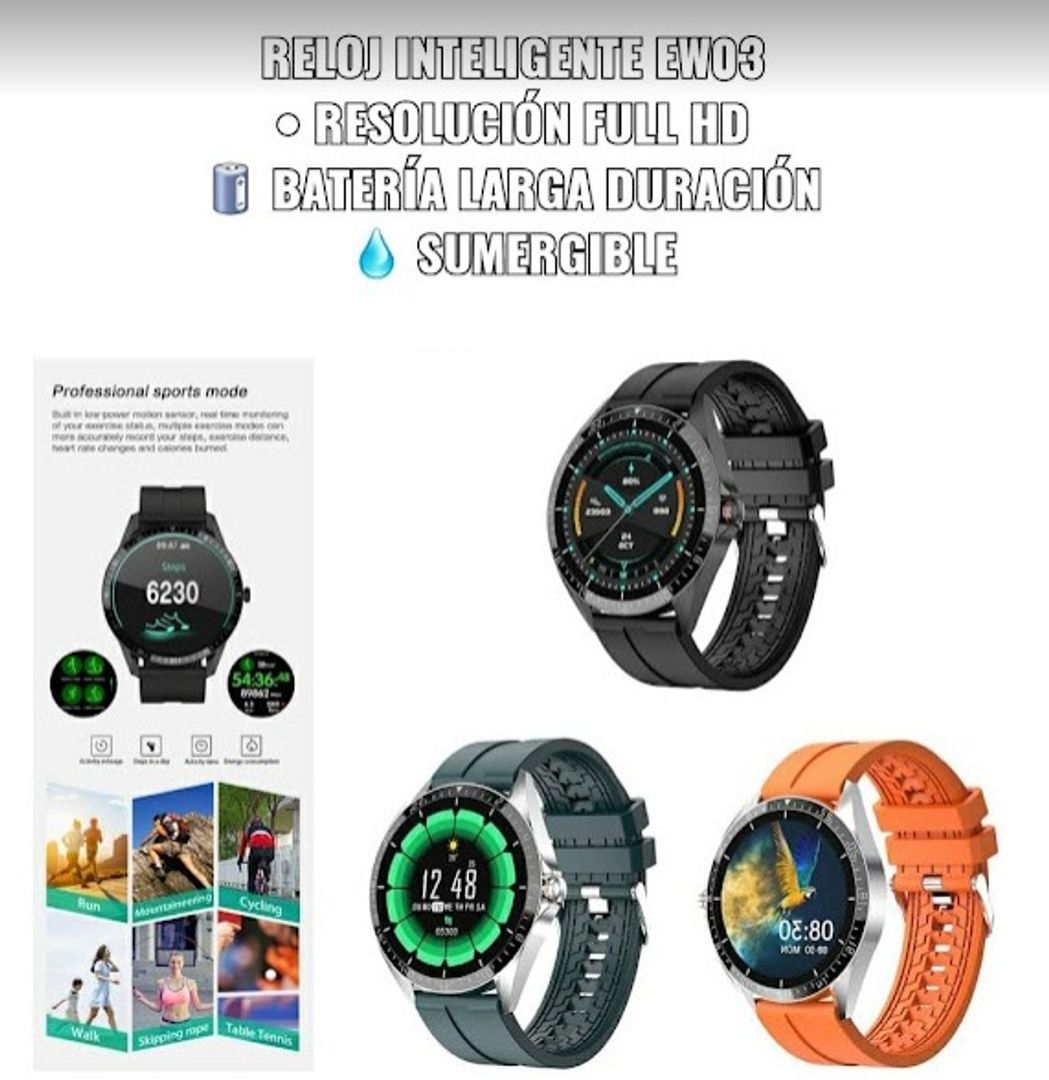 RELOJ INTELIGENTE EW03