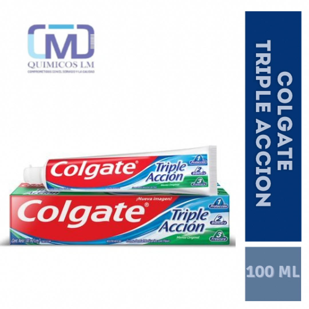 CREMA DENTAL/ COLGATE TRIPLE ACCIÓN 100ml