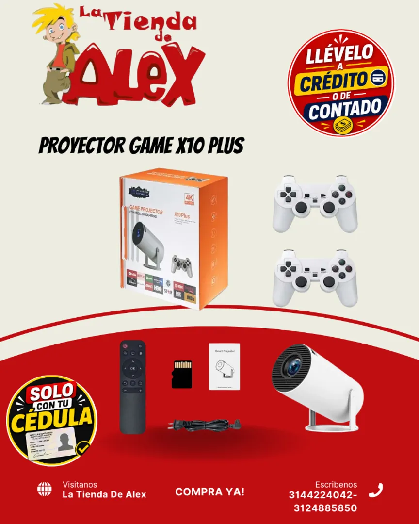PROYECTOR GAME X10 PLUS