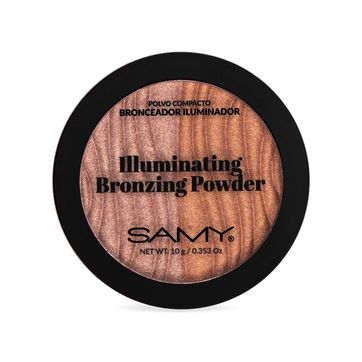 Imagen del producto POLVO COMPACTO BRONCEADOR ILUMINADOR x 10 gr SAMY PEARL BRONZE
