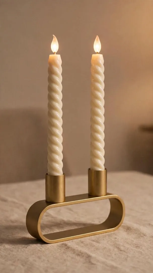 Set velas decorativas x2