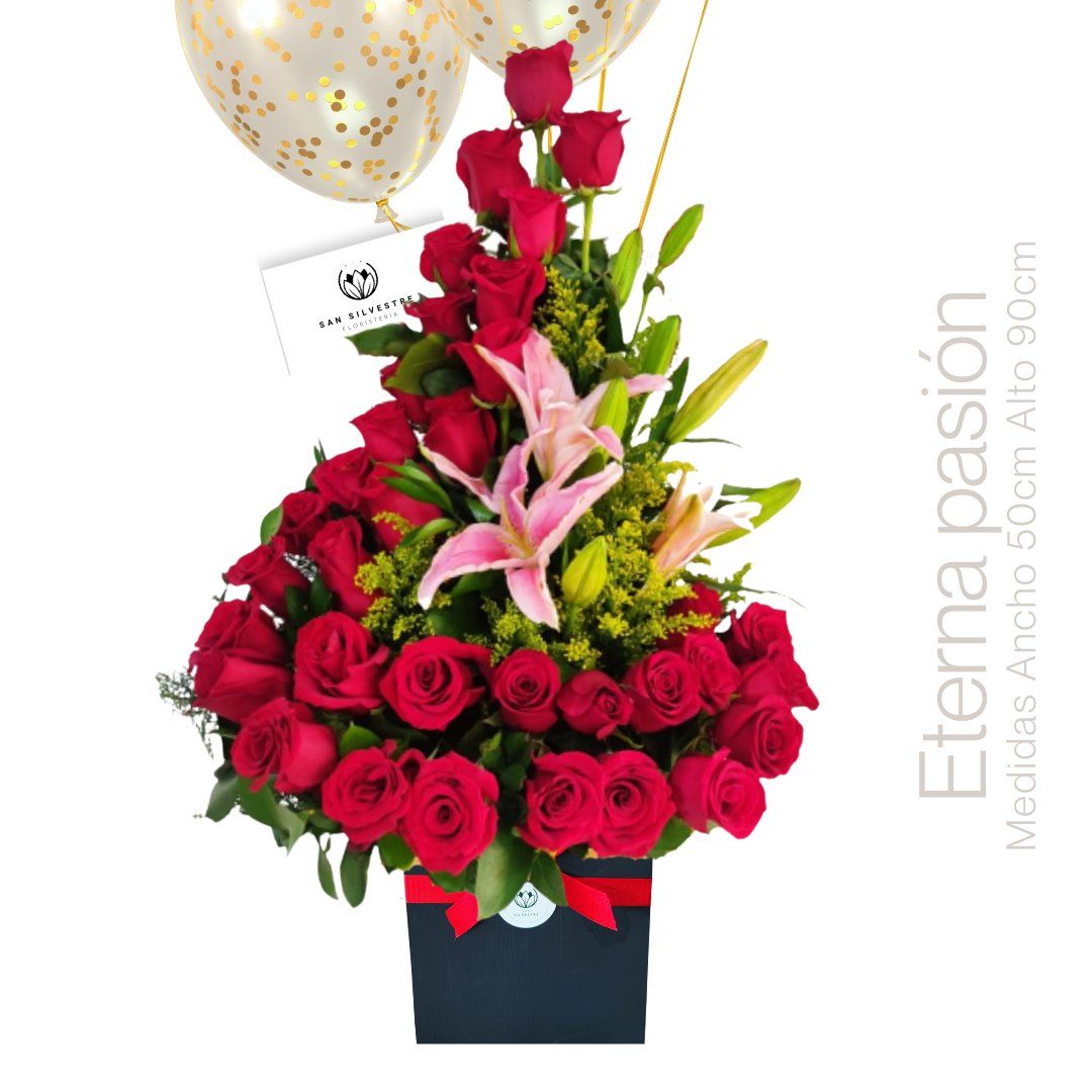 RAMO FLORAL ETERNA PASION 