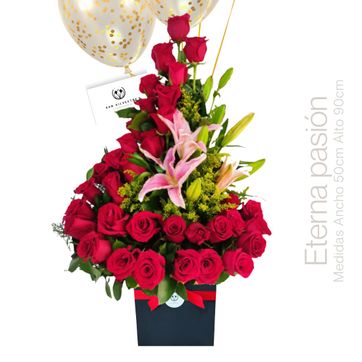 Imagen del producto RAMO FLORAL ETERNA PASION 