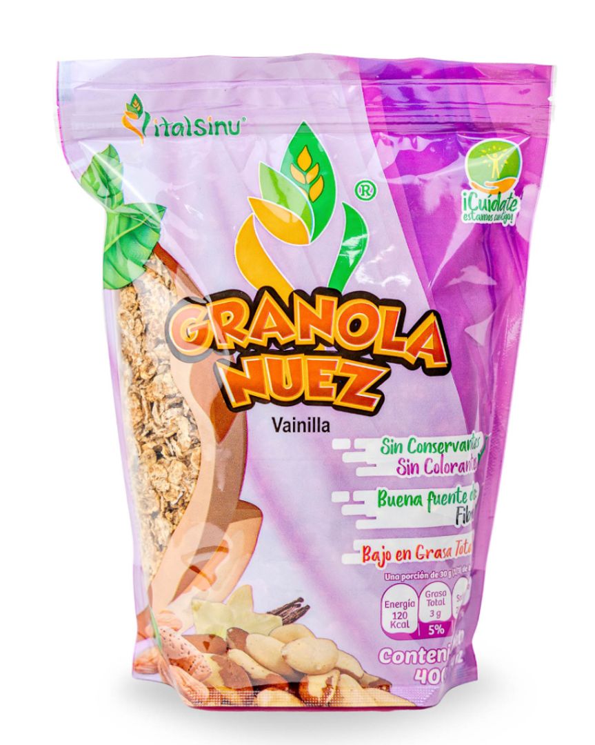 GRANOLA NUEZ X 400 GR VITAL SINU