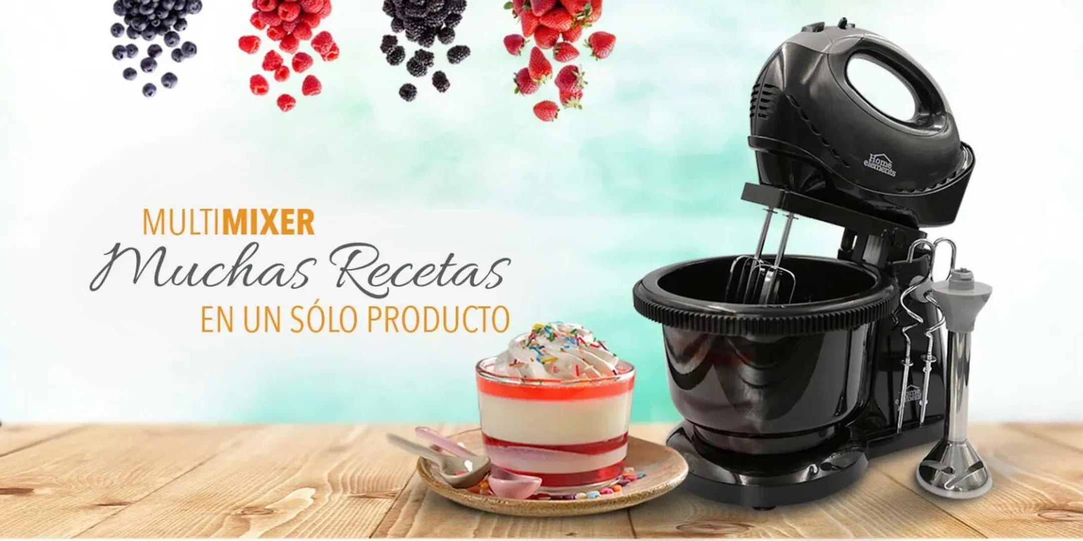 BATIDORA MULTI MIXER 3EN 1 HOME ELEMENTS HE-504E