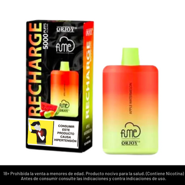 Imagen del producto Fume Recharge Apple Watermelon 5000 Puffs