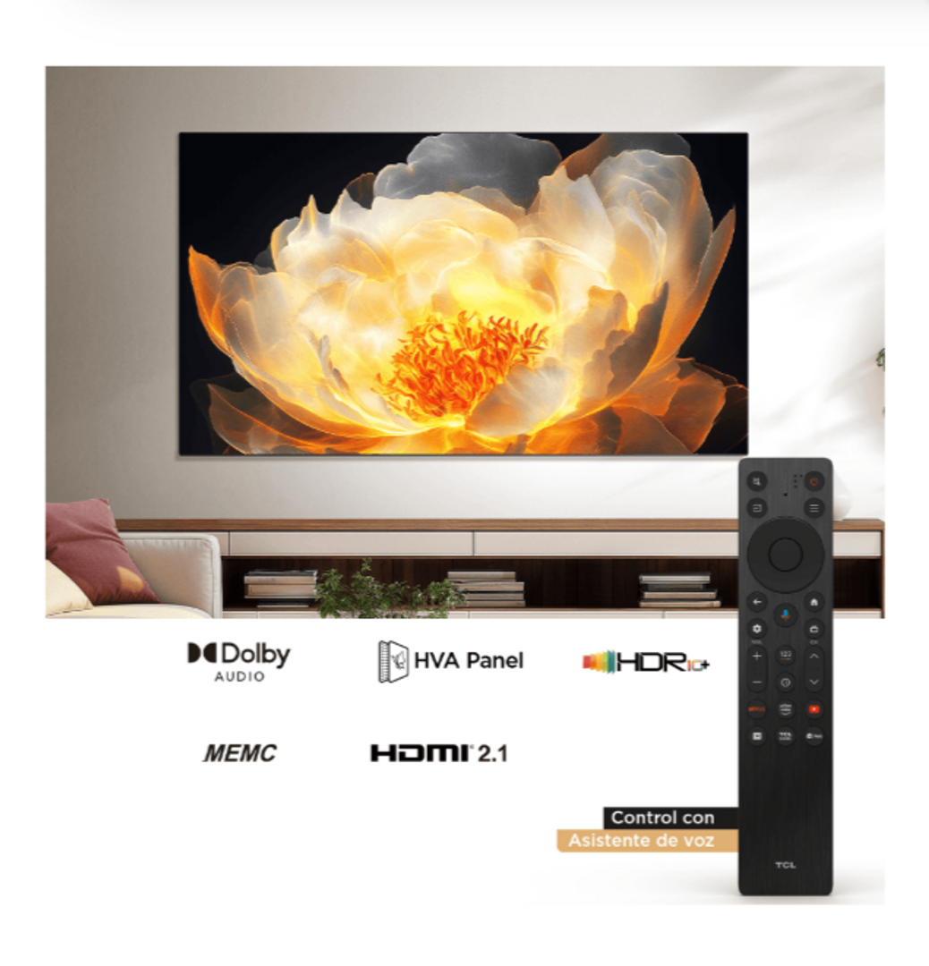 TV TCL 50" 4K-UHD LED SMART TV