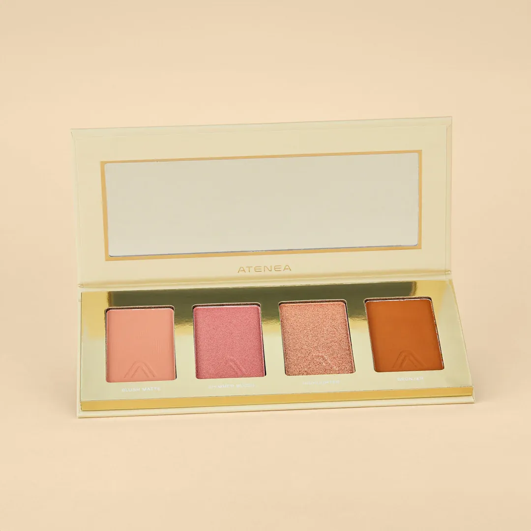 PALETA DE RUBORES/BRONZER/ILUMINADORES ESSENTIAL ATENEA