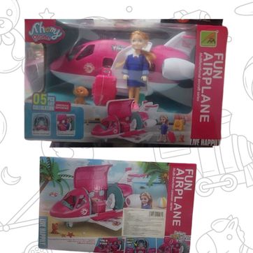 Imagen del producto AVION AZAFATA MUÑECA 