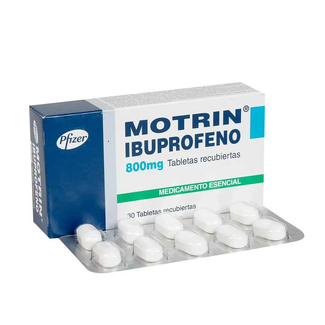 MOTRIN 800MG (IBUPROFENO) SOB X 10 TAB
