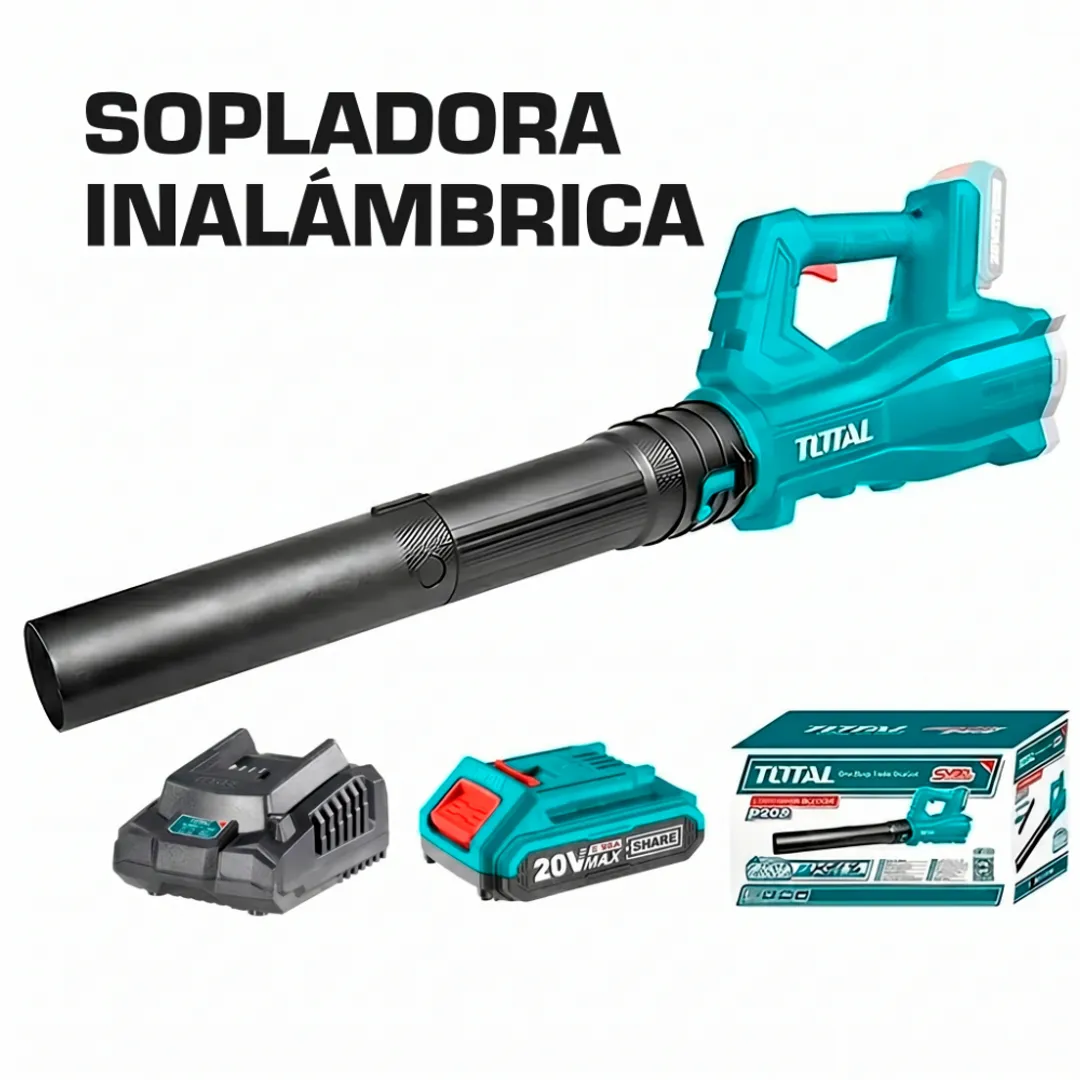 SOPLADORA INALAMBRICA 20V 18000RPM