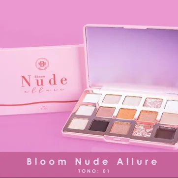 PALETA DE SOMBRAS BLOOM NUDE BLOOMSHELL - imagen 1