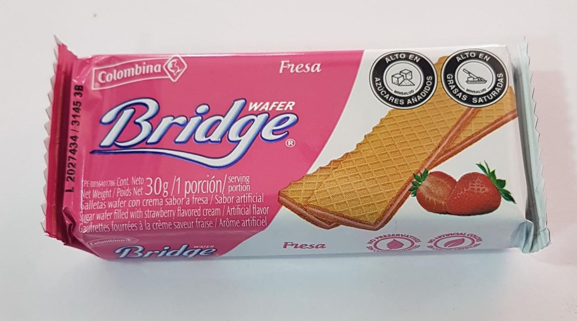 GALLETA BRIDGE 3O GR