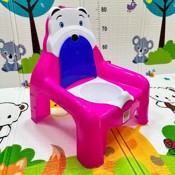 Imagen del producto BACINILLA SILLA OSO FUCSIA