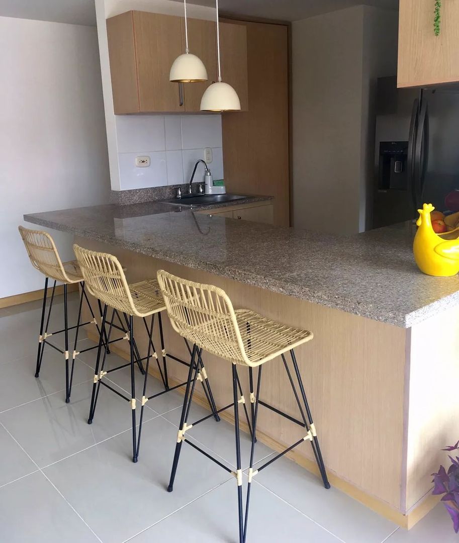 Silla imitación Rattan