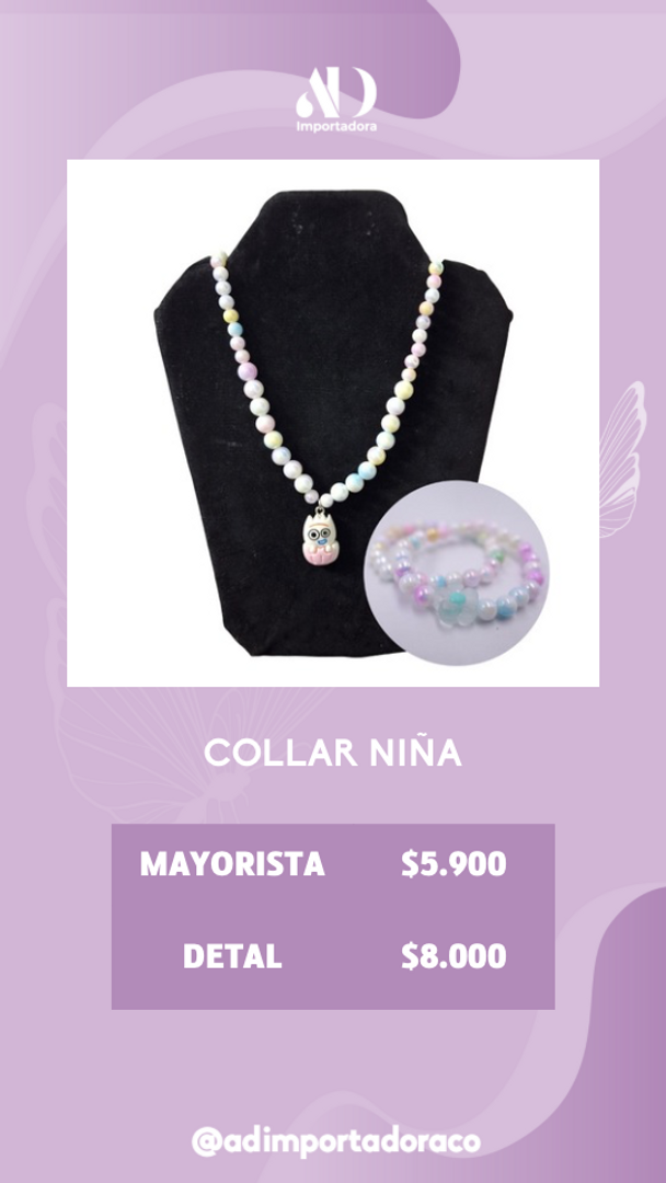 COLLAR + MANILLA NIÑA