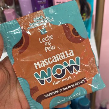 Imagen del producto Mascarilla wow leche pal pelo sashet