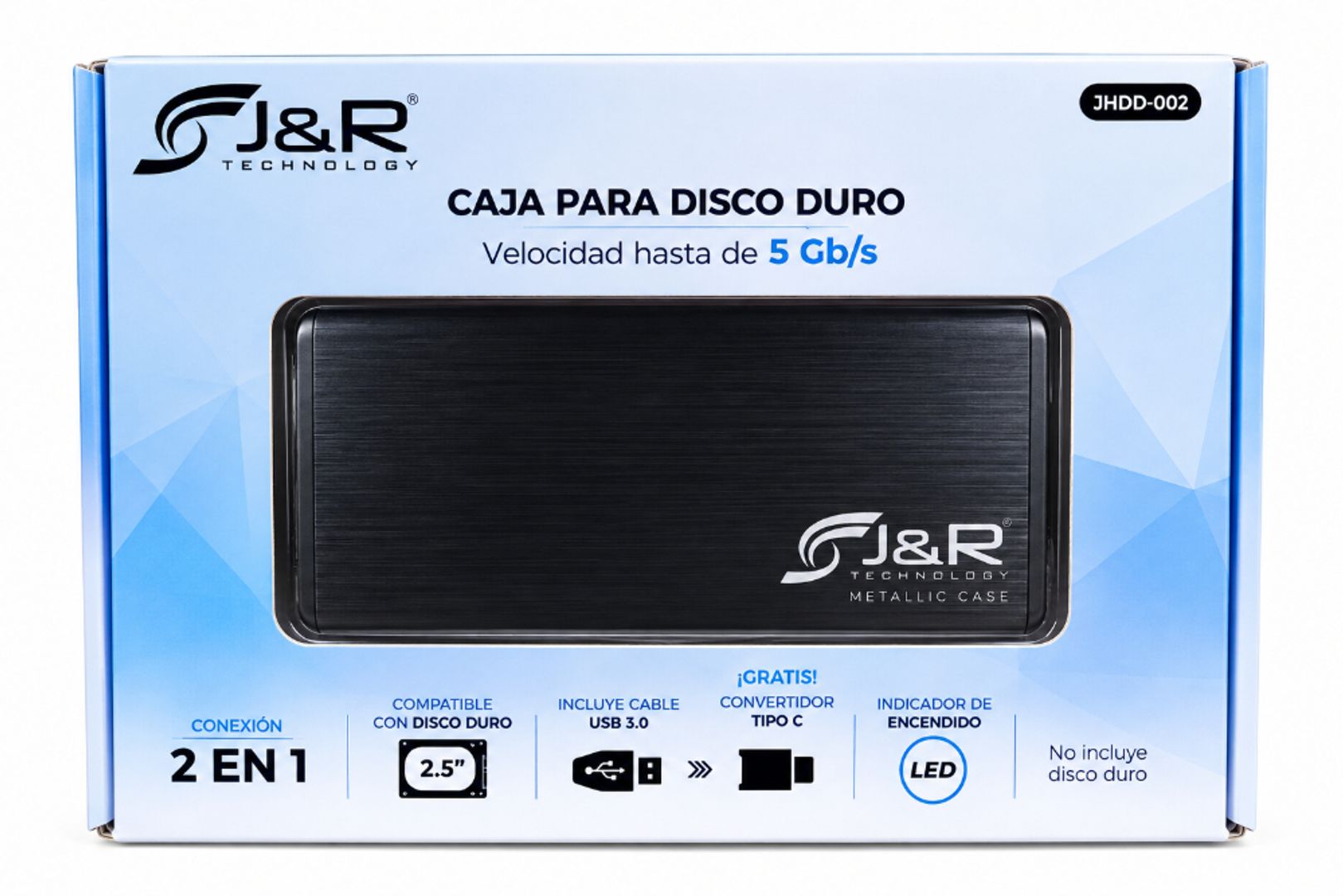 Caja externa de disco duro