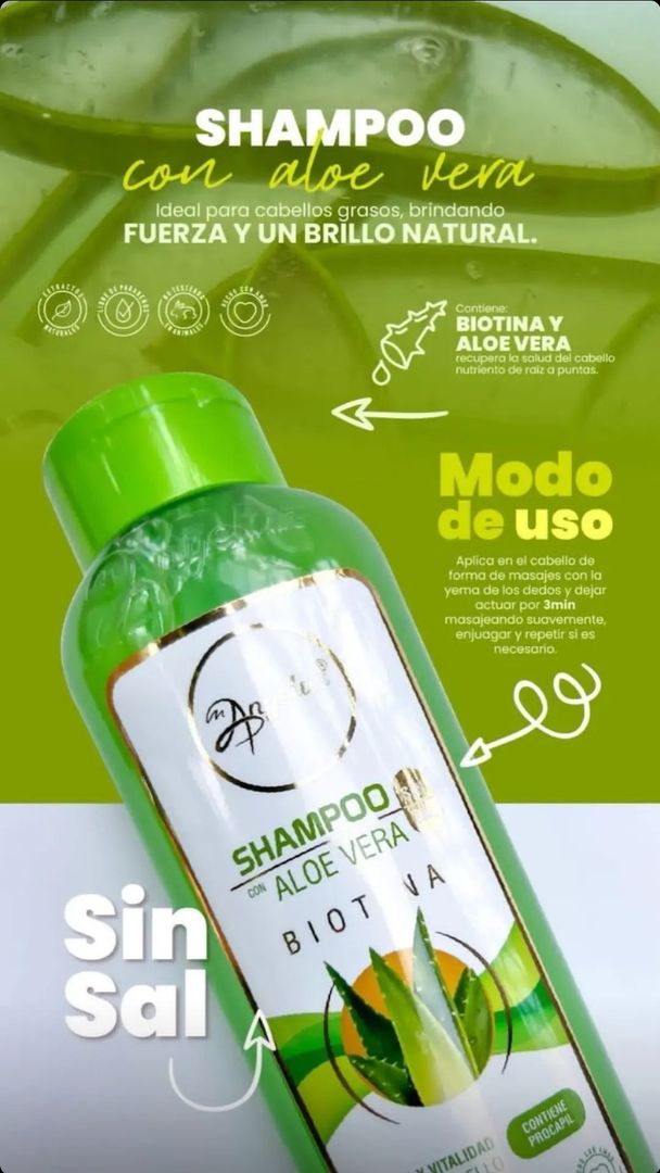 Modo de uso LINEA CAPILAR ANYELUZ 