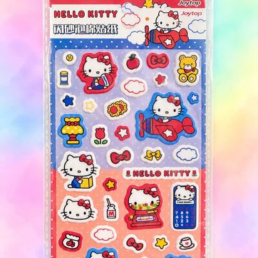 Imagen del producto Sticker hello kitty brillitos